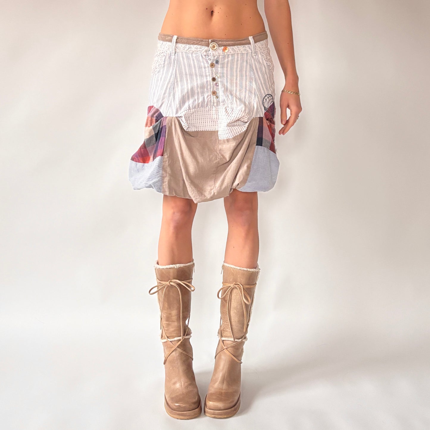 Desigual Bubble Hem Skirt (M)