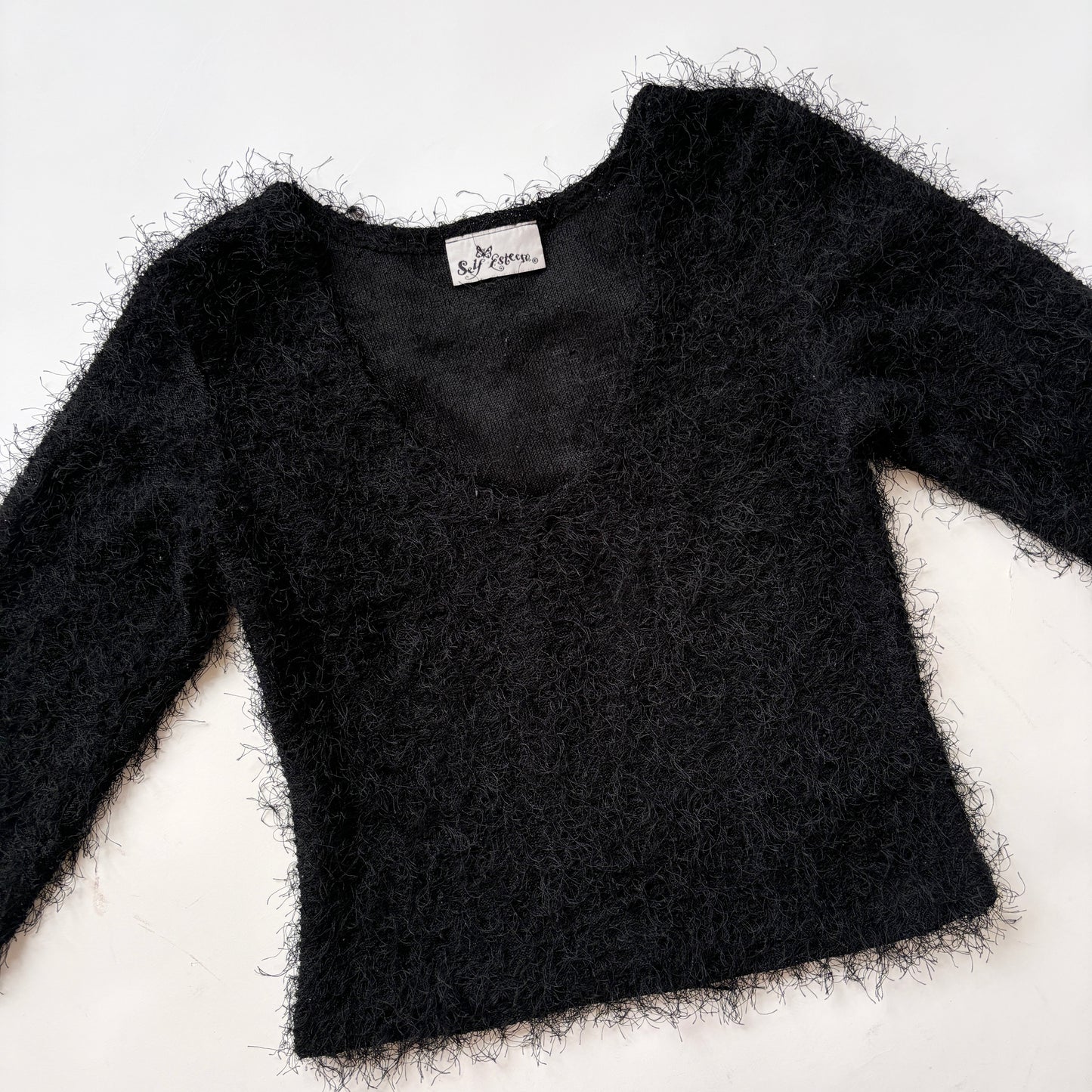 90s Textured Knit Top (S)