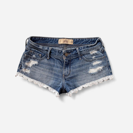 Hollister Low Rise Short Shorts (XS/S)