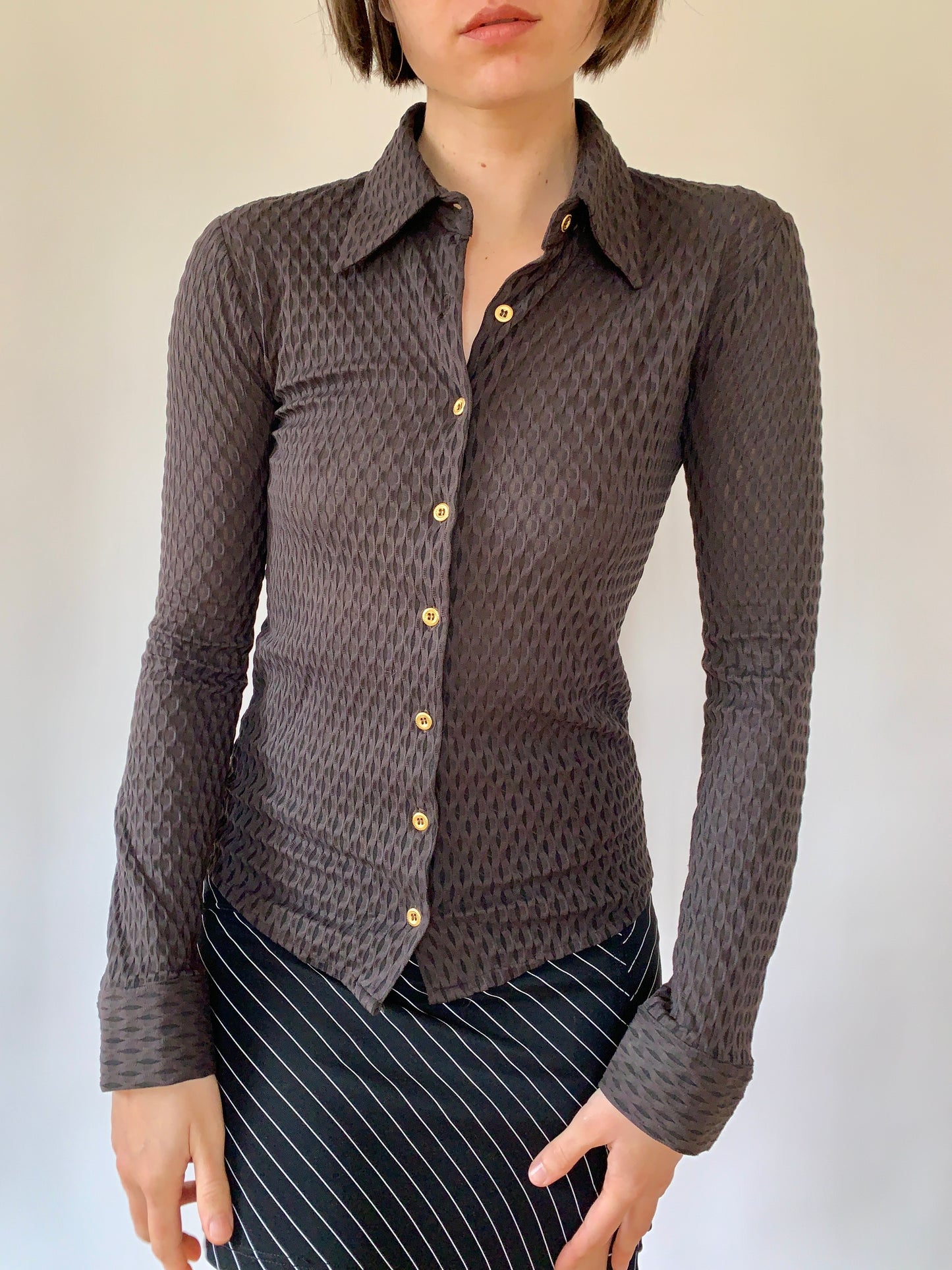 Italian Mesh Blouse - S/M