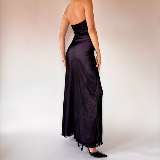 Y2K Mesh Gown (XS/S)