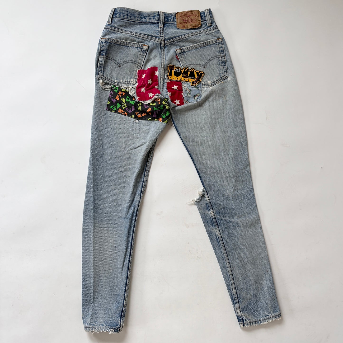 Levi’s 80s Patchwork 501s (XS)
