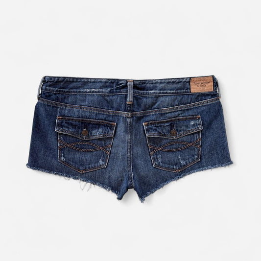 Abercrombie & Fitch Low Rise Denim Shorts (M)
