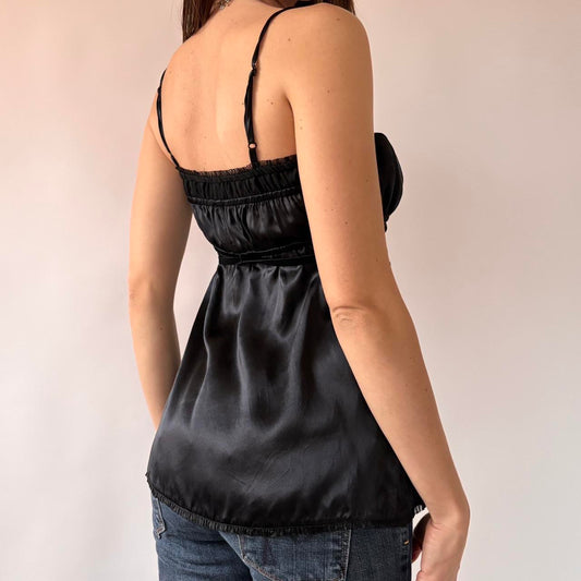2000s Pure Silk Babydoll Top (XS)