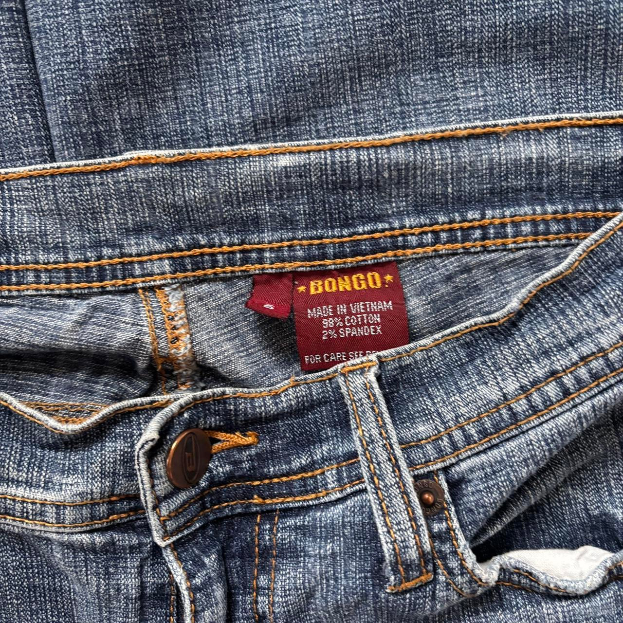 Y2K Bongo Low Rise Flare Jeans (XS)