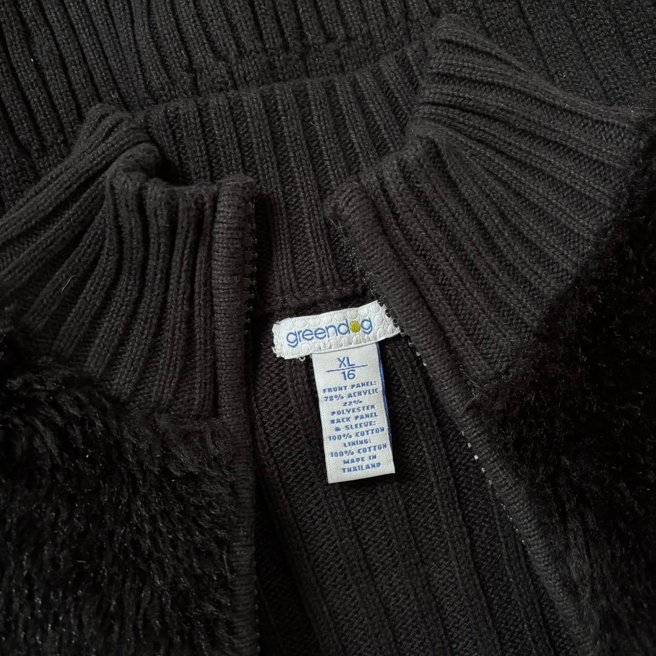 Y2K Furry Zip Up (XS/S)