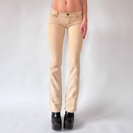 Y2K Abercrombie & Fitch Low Rise Corduroys (XXS)