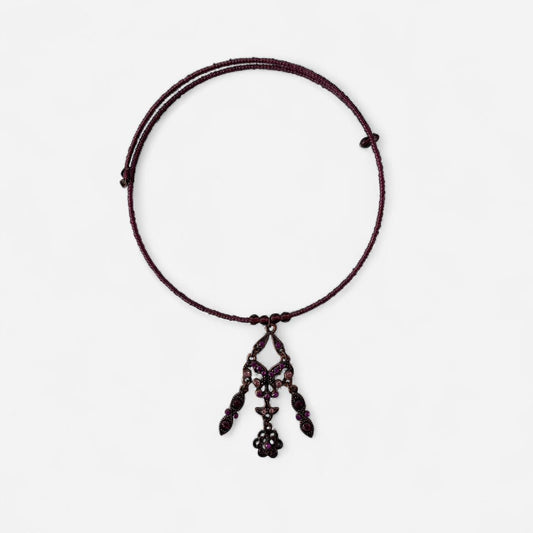 90s Rhinestone Choker Necklace