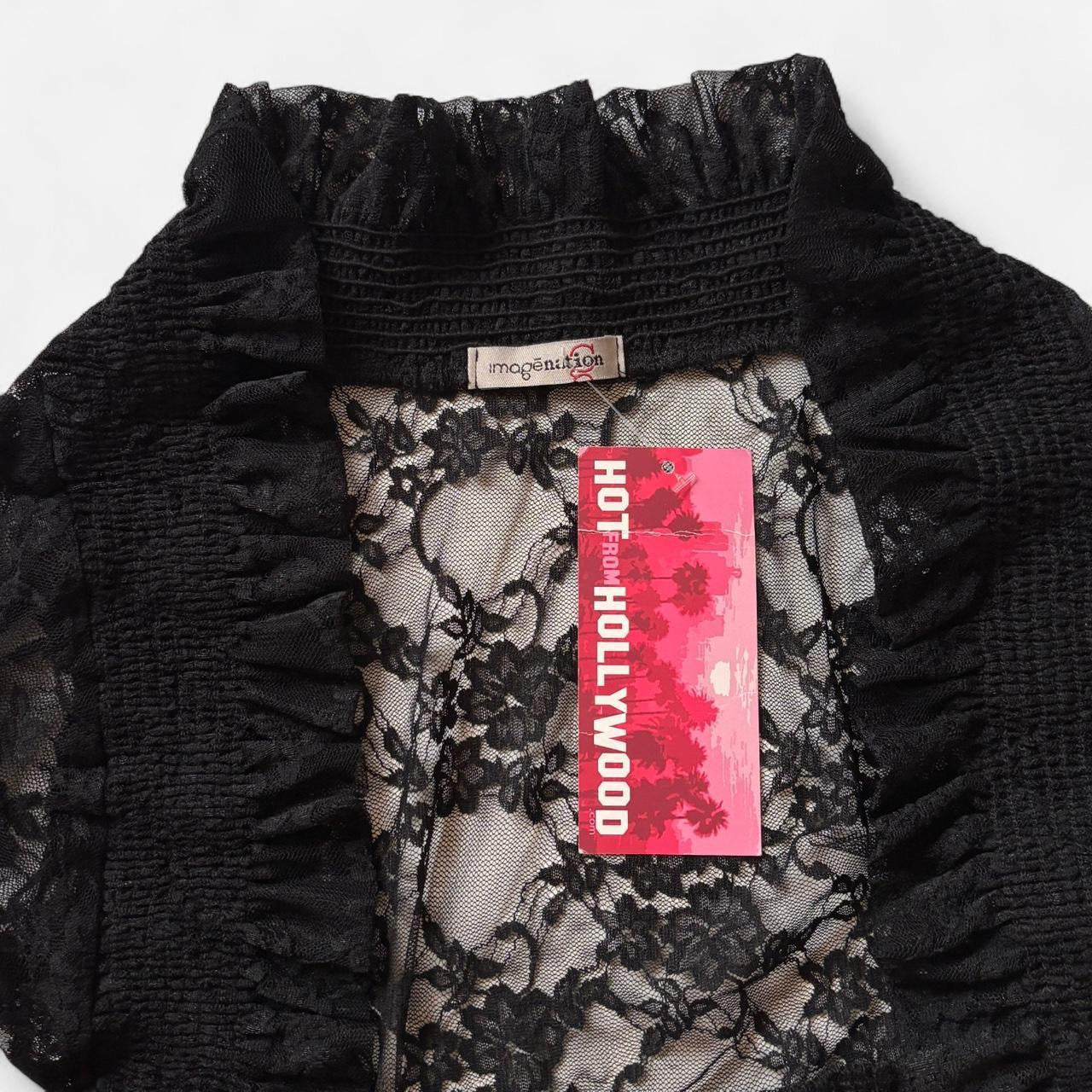 Deadstock Y2K Black Lace Bolero Sleeves (XS/S)
