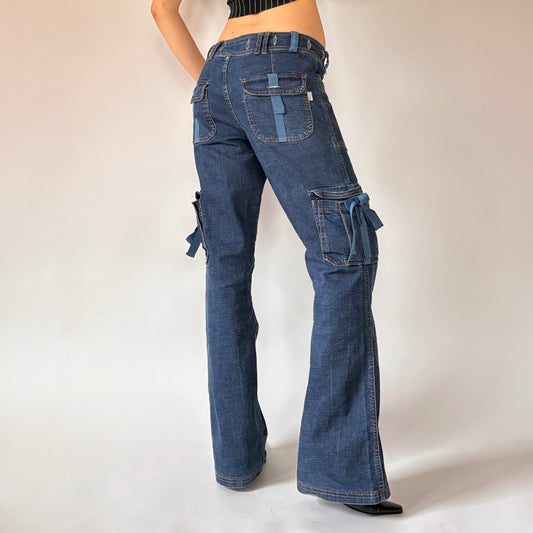 Y2K Cargo Jeans (S)