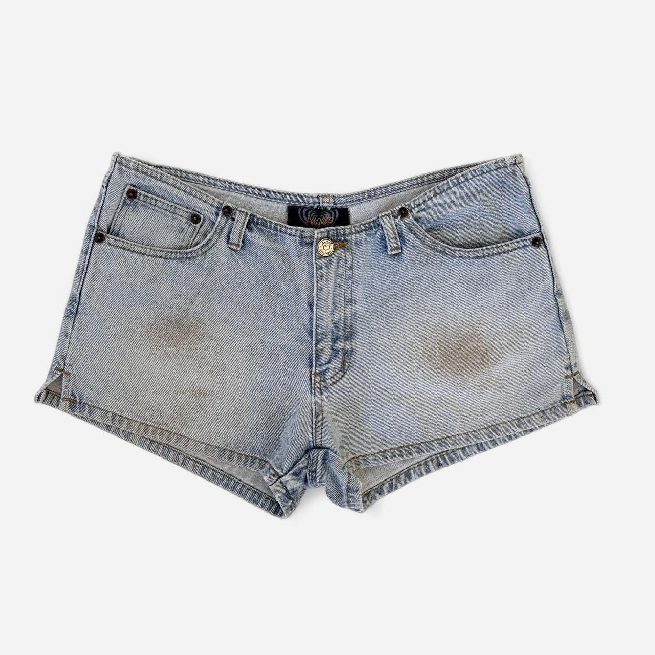 Y2K Low Rise Denim Shorts (M)