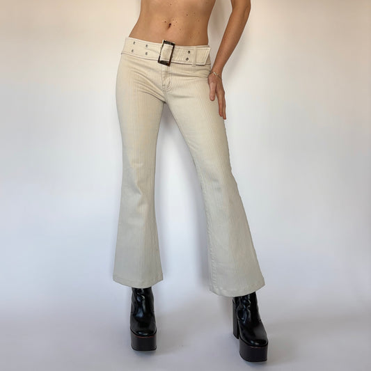 Y2K Belted Flares (S)