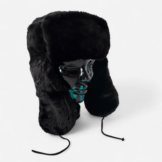 Vintage Faux Fur Trapper Hat