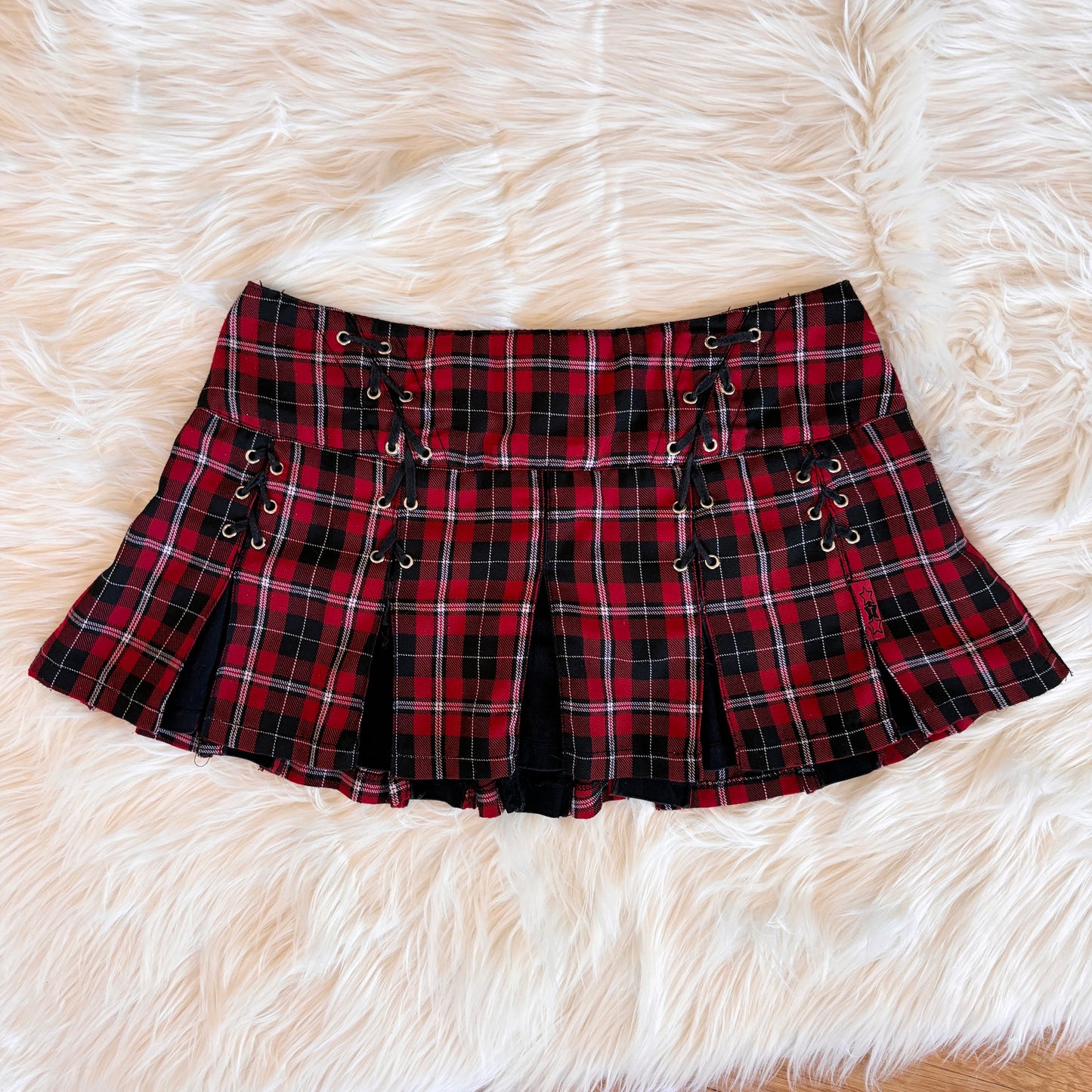 Tripp Pleated Mini Skirt (S)