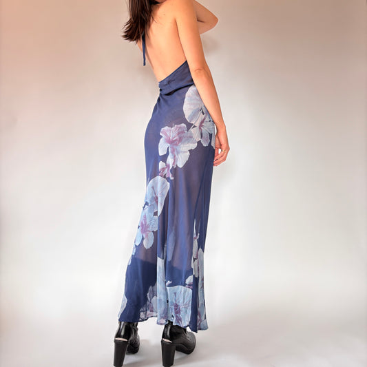 Victoria’s Secret Silk Floral Slip (M)