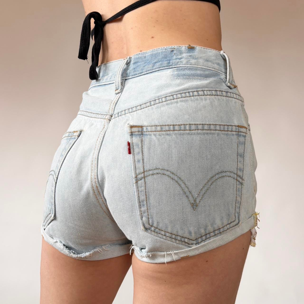 Vintage Levi’s Cutoff Denim Shorts (XS)