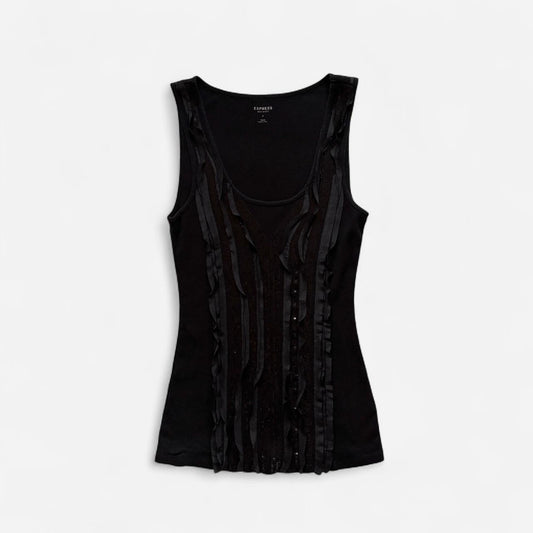 2010 Embellished Sequin Tank Top (S/M)