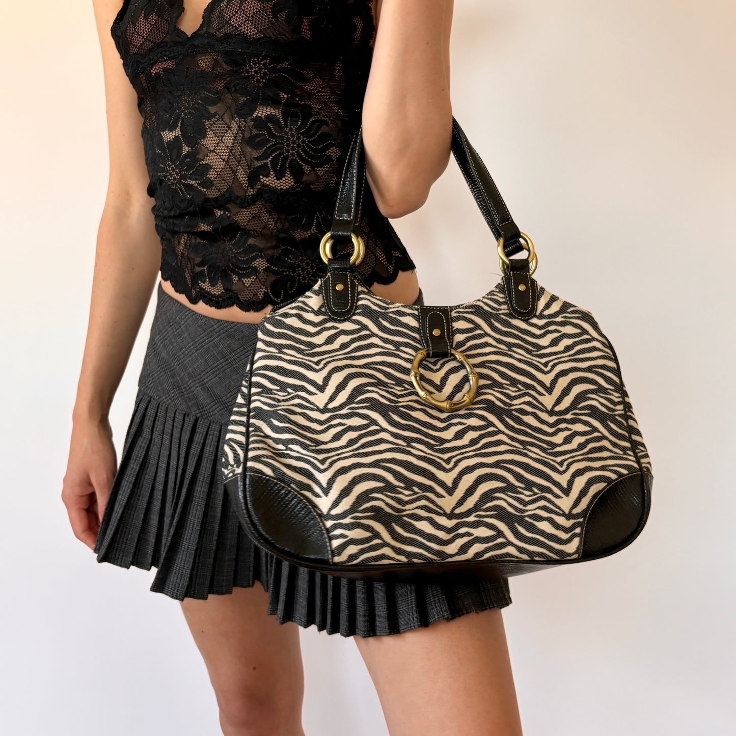 2000s Zebra Bag