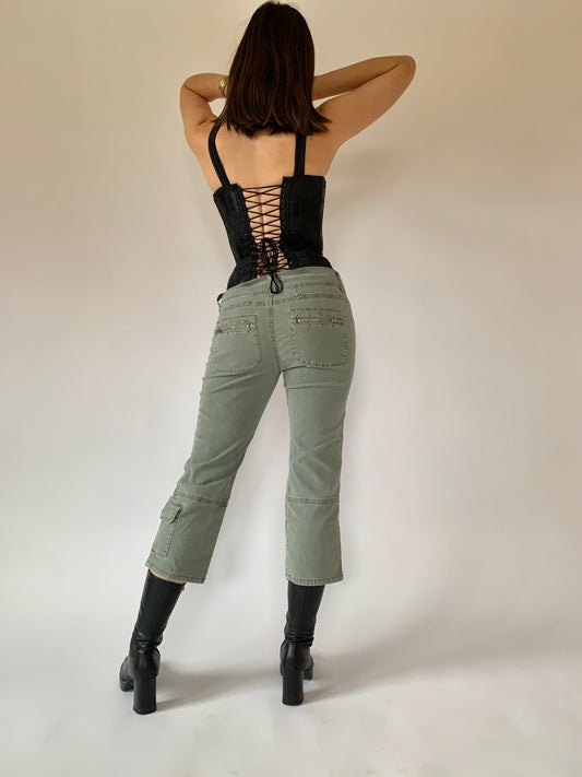 Y2K Cargo Capris (S)