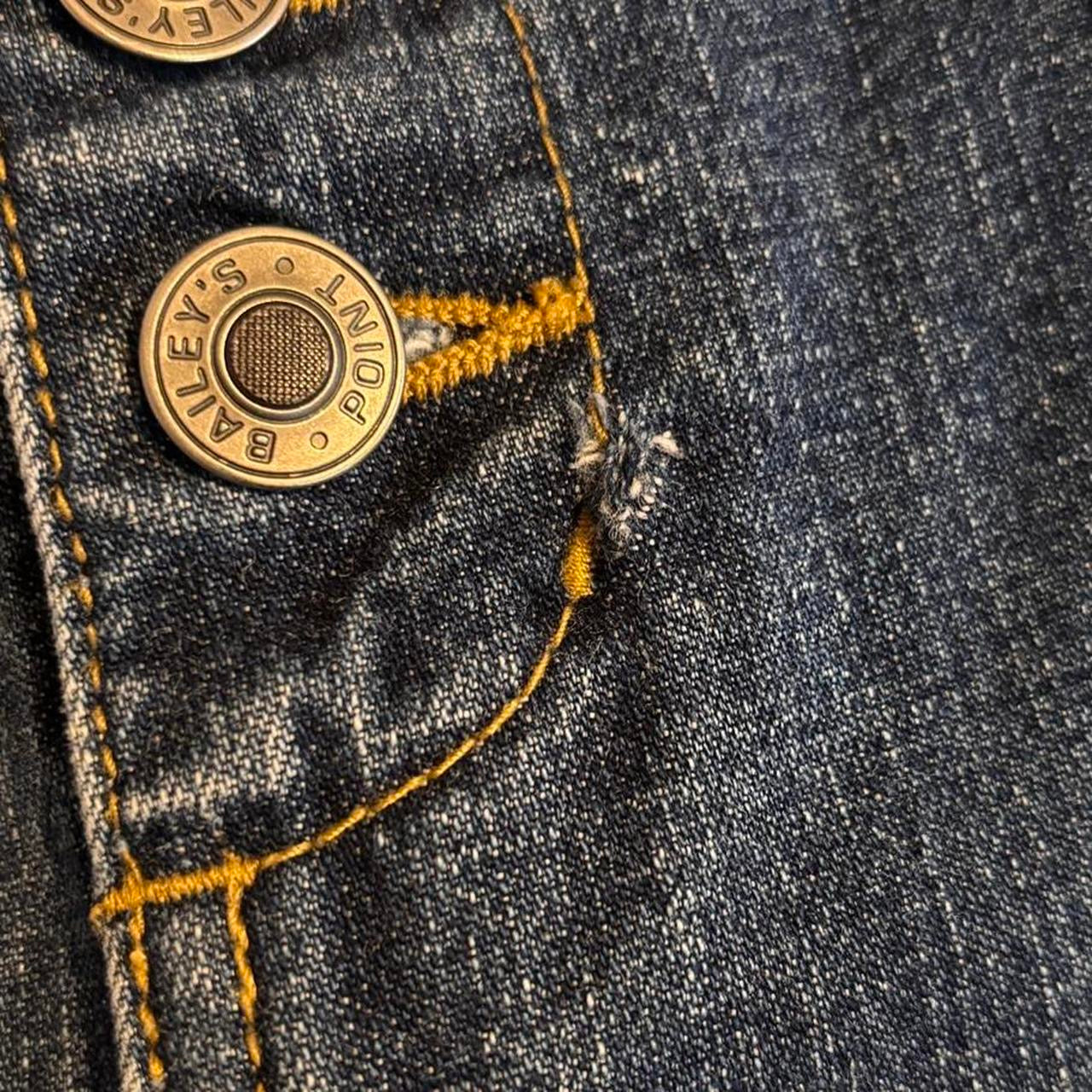 Y2K Denim Midi Skirt (S)