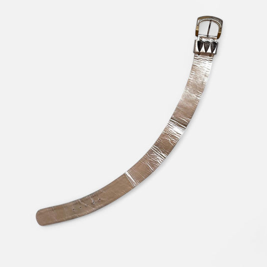 70s Silver Statement Belt (XS/S)