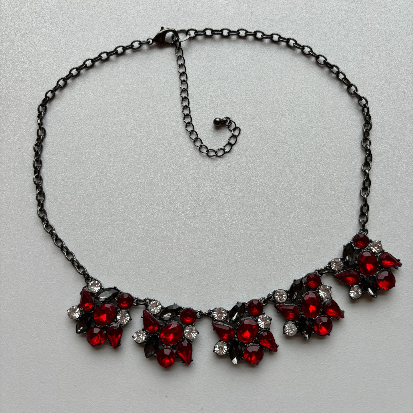 Rhinestone Statement Necklace