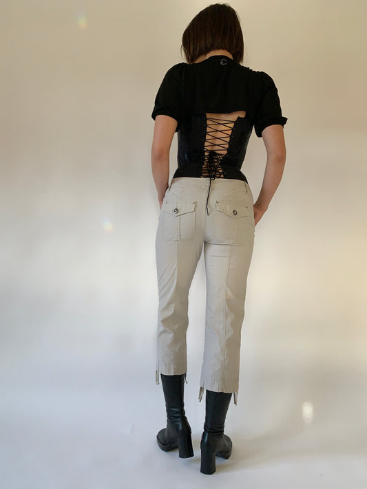 Y2K Cargo Capris - Small