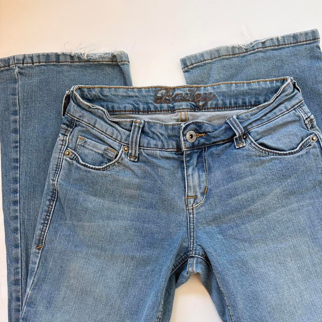 Y2K Low Rise Flare Jeans (XXS)