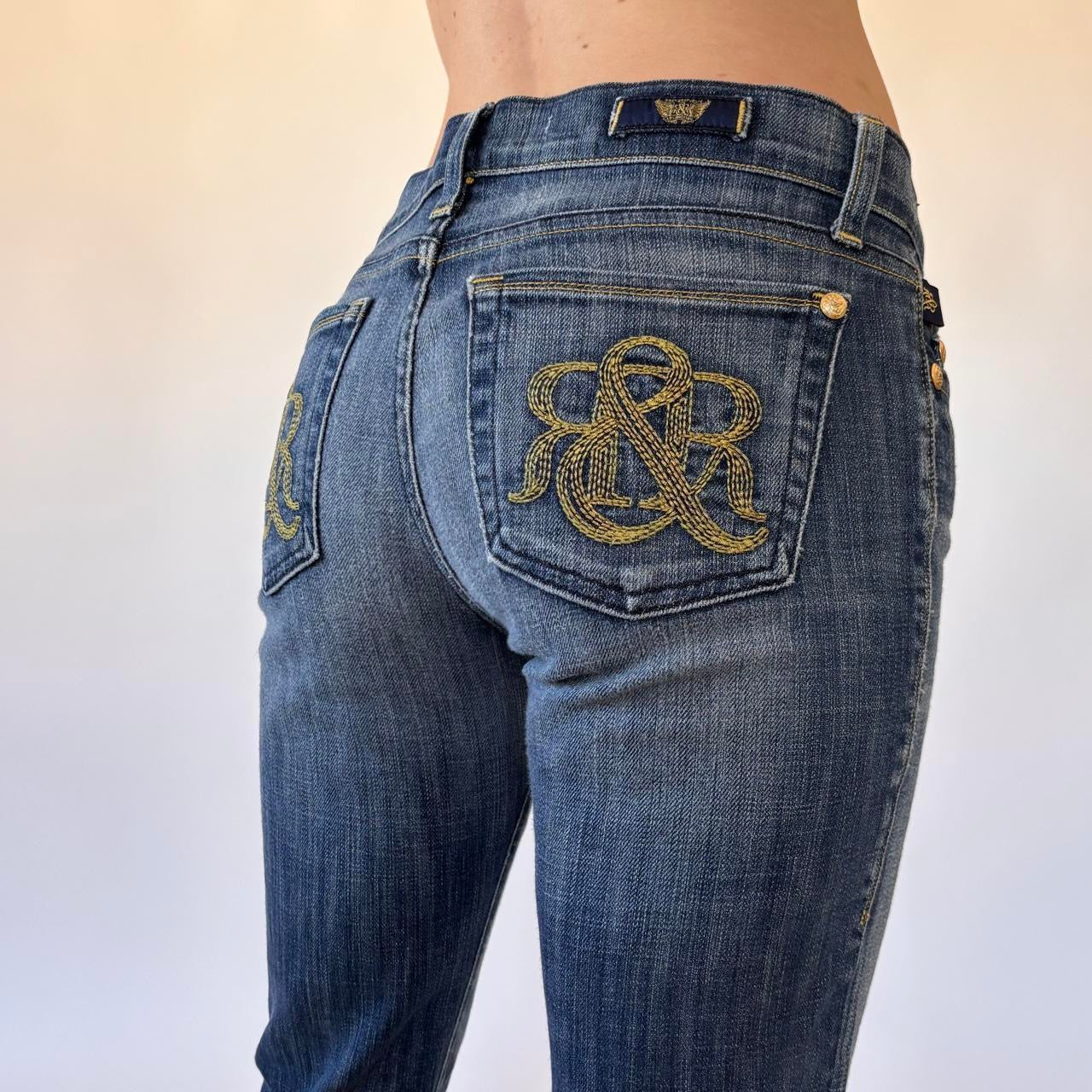 Y2K Rock & Republic Low Rise Jeans (XS/S)