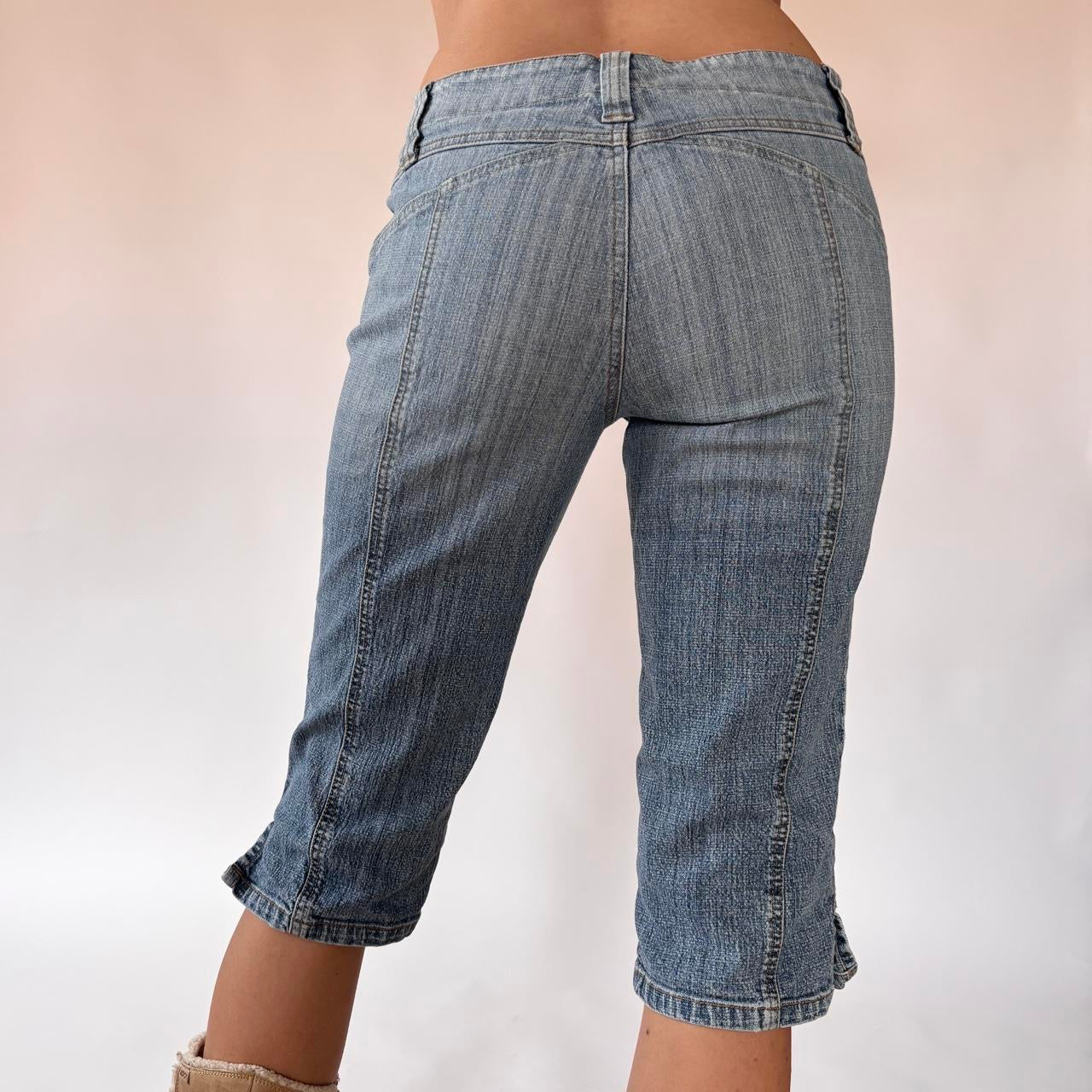 Y2K Denim Capris (XS)