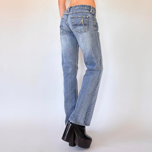 Y2K Low Rise Jeans (S/M)