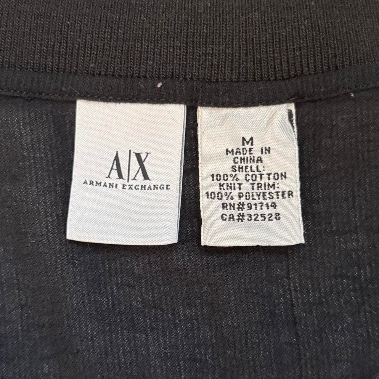 2000s Armani Snap Sleeve Top (M)