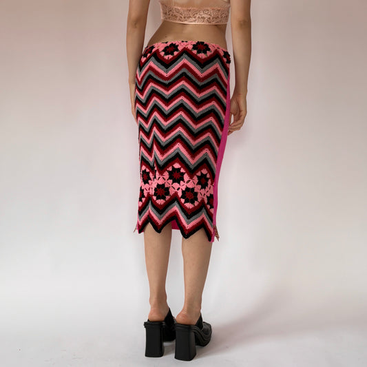 Custo Barcelona Knit Midi Skirt (S/M)