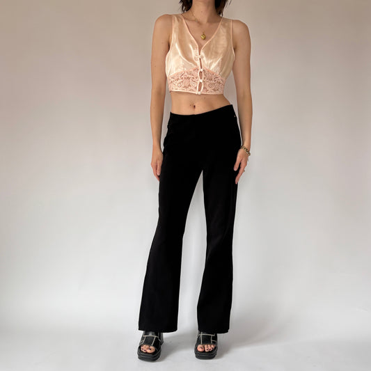 90s Rhinestone Flares (S)