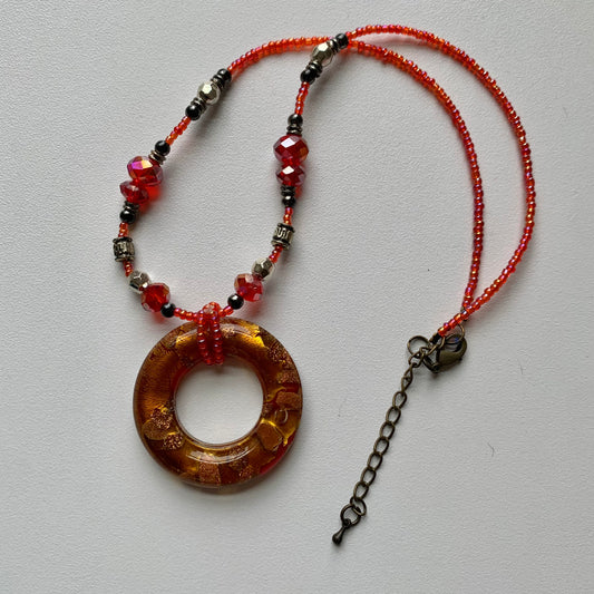 Glasswork O Ring Necklace