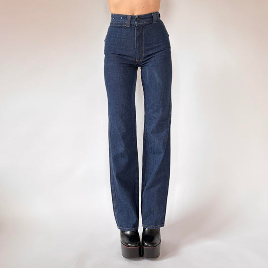 70s Dark Wash Jeans (XXS)