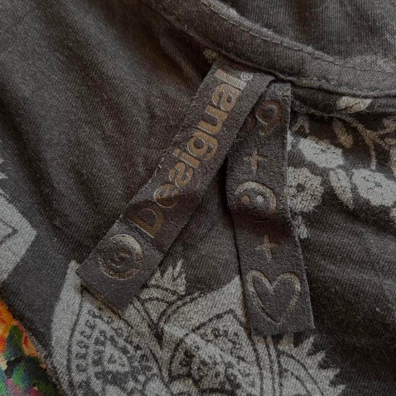 Desigual Graphic Longsleeve Top (S)