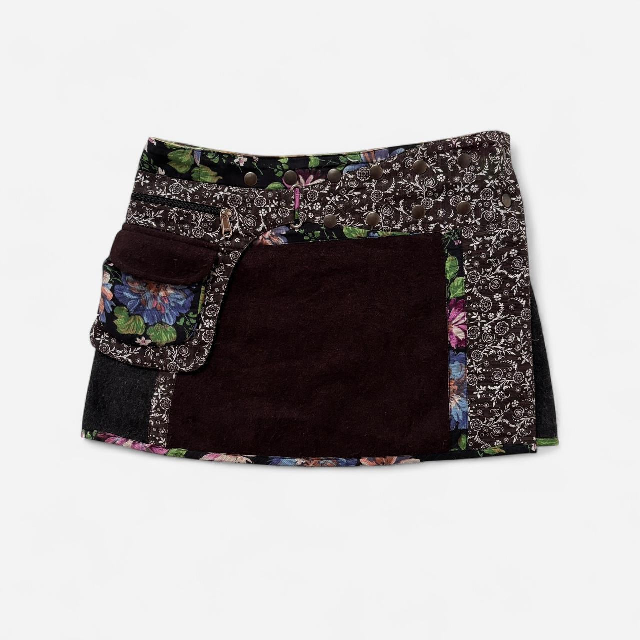 2000s Wool Mini Skirt (S-L)