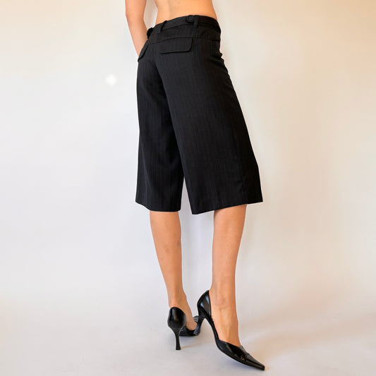 2000s Pinstripe Shorts (XXS)