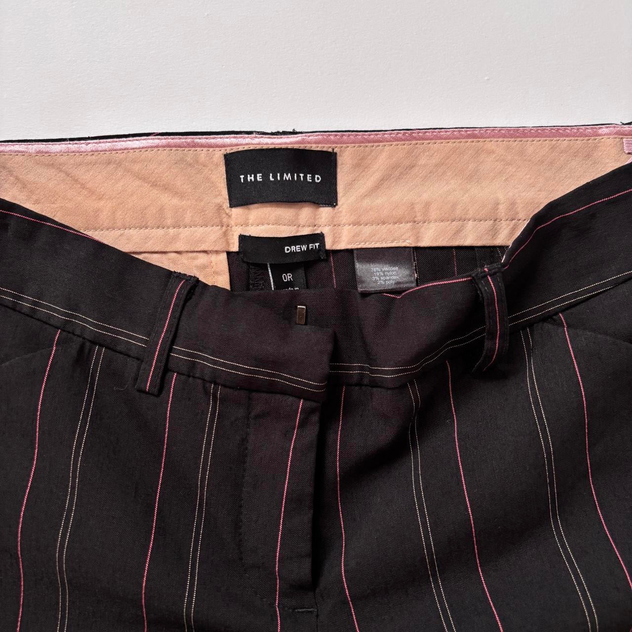 2000s Low Rise Pinstripe Pants (XXS)
