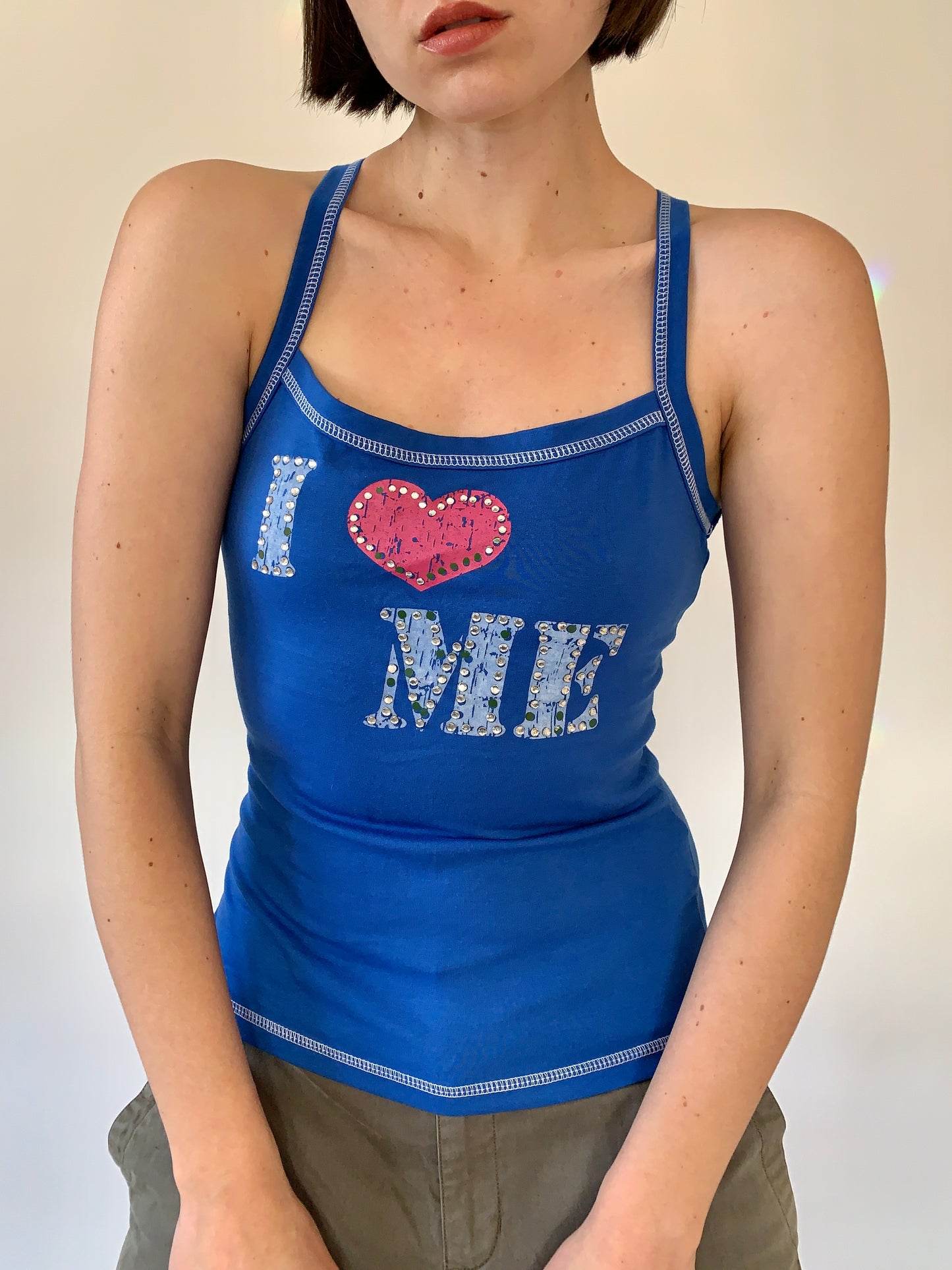 Y2K I <3 Me Tank - S/M