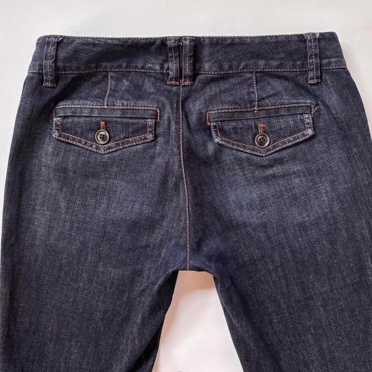 2000s Low Rise Dark Wash Jeans (XXS)