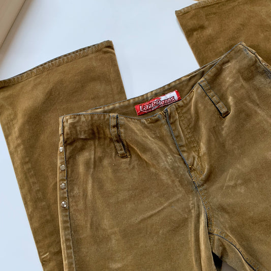 Vintage Velvet Lazer Jeans (S)