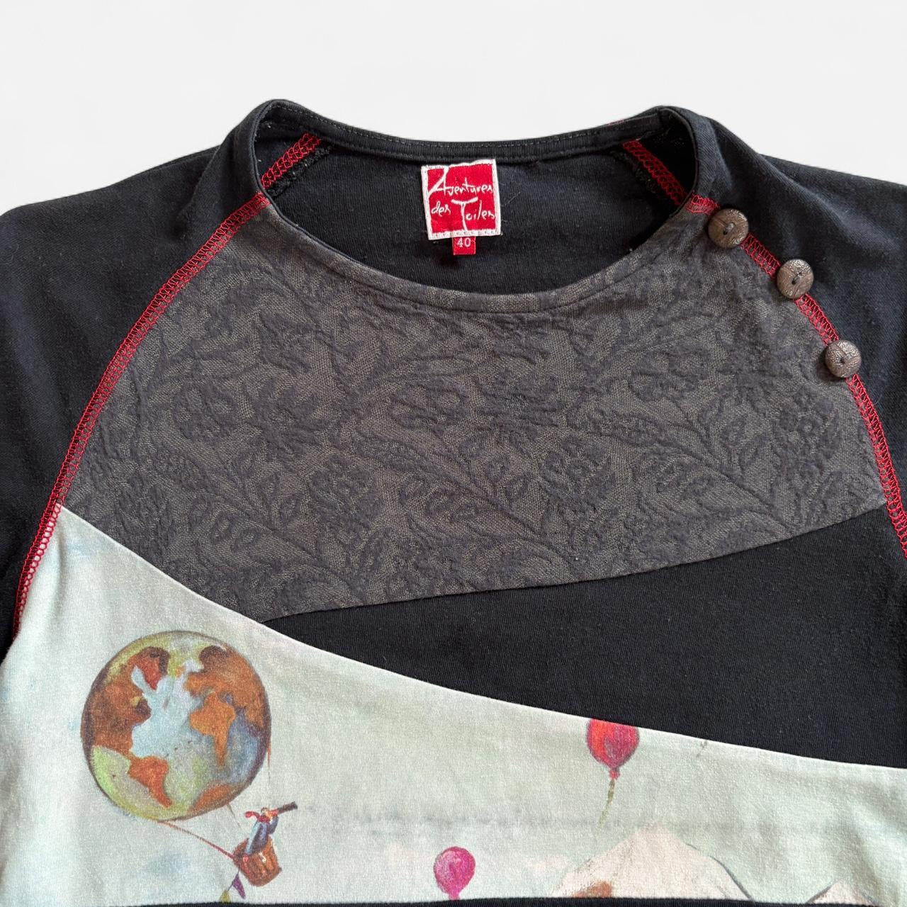 French Y2K Graphic Top (M)