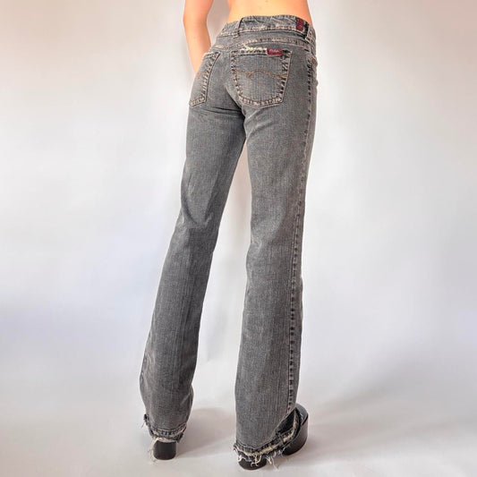 Y2K Low Rise Bootcut Jeans (XS/S)