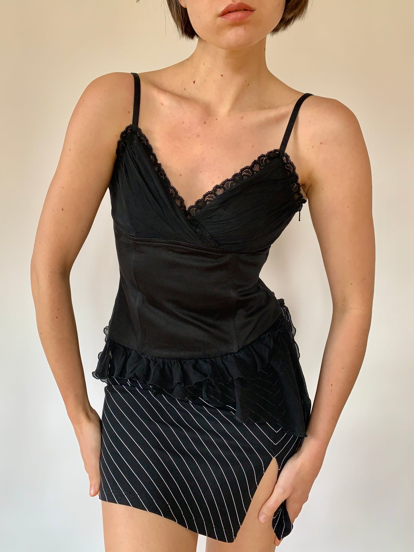 Italian Noir Tank - S/M