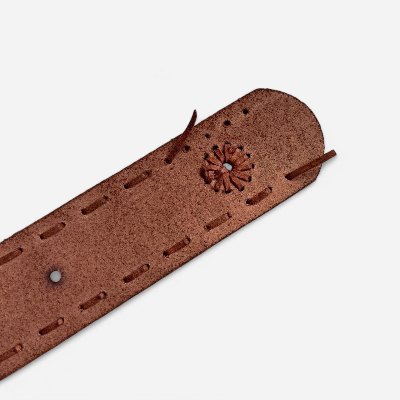 Miss Me Y2K Leather Belt (S)