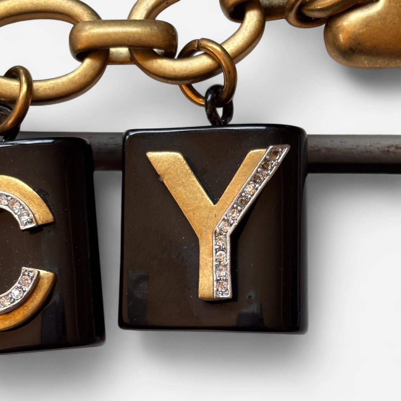 Juicy Couture Y2K Chunky Charm Bracelet