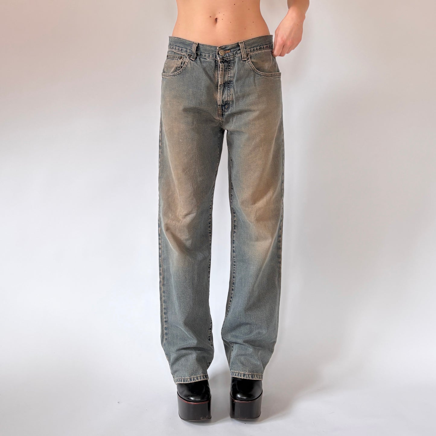 Y2K Boyfriend Jeans (L)