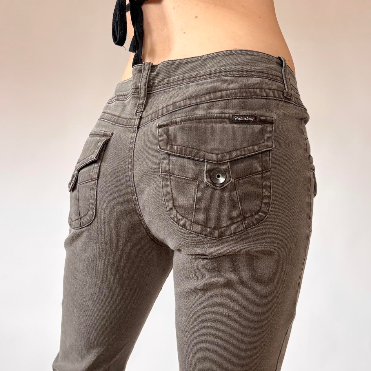 Y2K Low Rise Flares (XS)